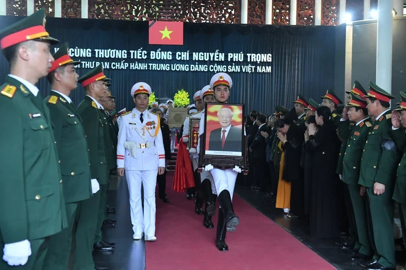 Lễ truy điệu và Lễ an táng Tổng Bí thư Nguyễn Phú Trọng