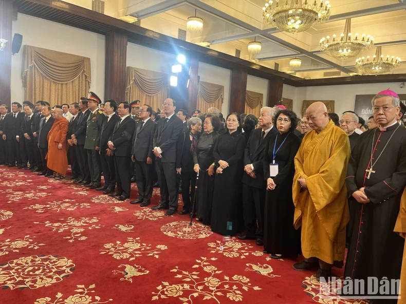 Lễ truy điệu và Lễ an táng Tổng Bí thư Nguyễn Phú Trọng