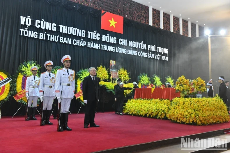 Lễ truy điệu và Lễ an táng Tổng Bí thư Nguyễn Phú Trọng