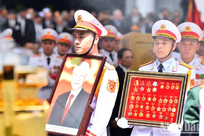 Lễ truy điệu và Lễ an táng Tổng Bí thư Nguyễn Phú Trọng