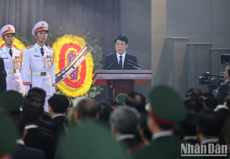 Lễ truy điệu và Lễ an táng Tổng Bí thư Nguyễn Phú Trọng