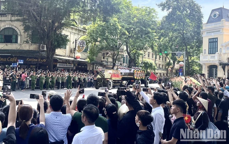 Lễ truy điệu và Lễ an táng Tổng Bí thư Nguyễn Phú Trọng
