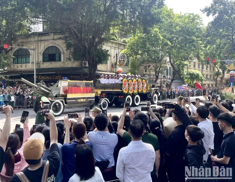 Lễ truy điệu và Lễ an táng Tổng Bí thư Nguyễn Phú Trọng