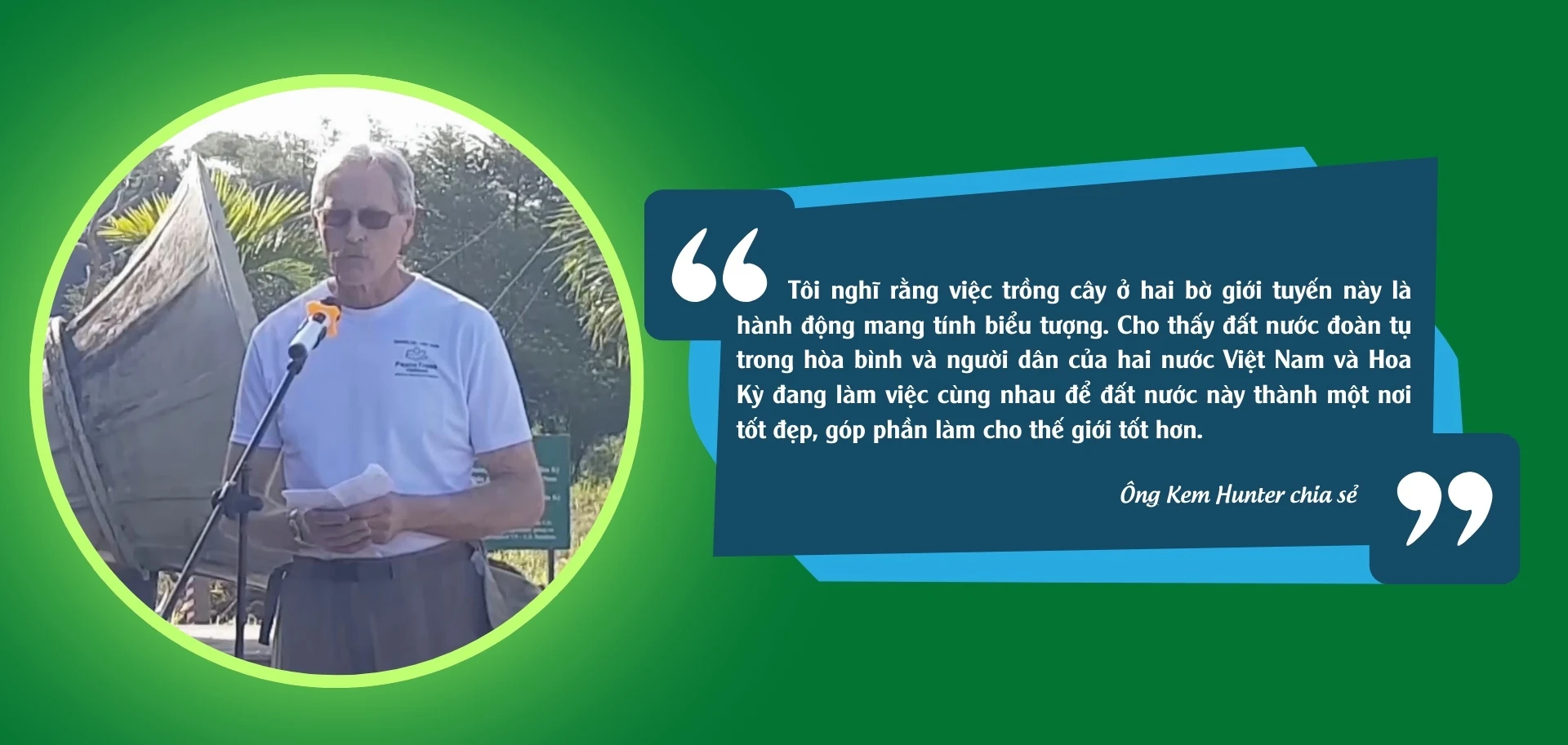 E-magazine: Từ Quảng Trị, người Mỹ ước nguyện về hoà bình