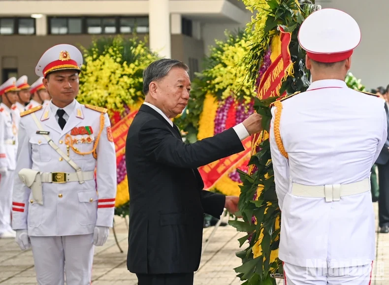 Lễ viếng Tổng Bí thư Nguyễn Phú Trọng