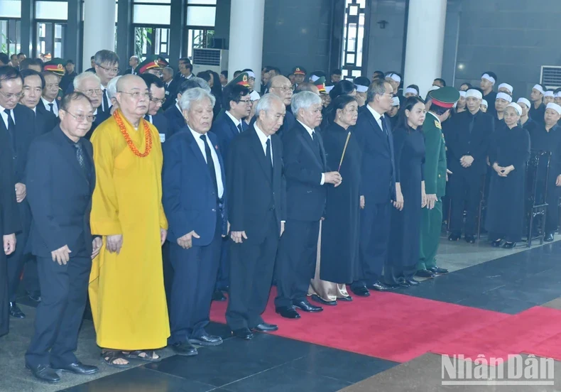 Lễ viếng Tổng Bí thư Nguyễn Phú Trọng