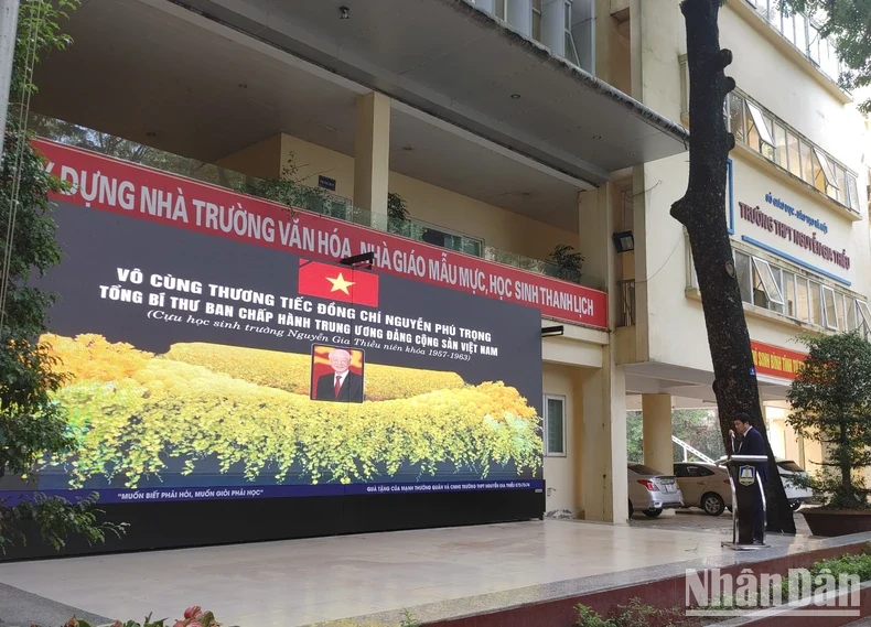 Lễ viếng Tổng Bí thư Nguyễn Phú Trọng