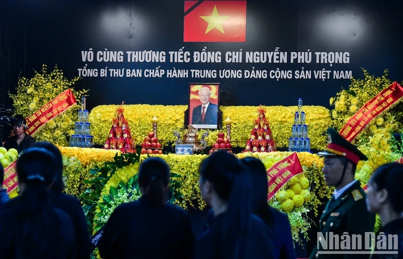 Lễ viếng Tổng Bí thư Nguyễn Phú Trọng