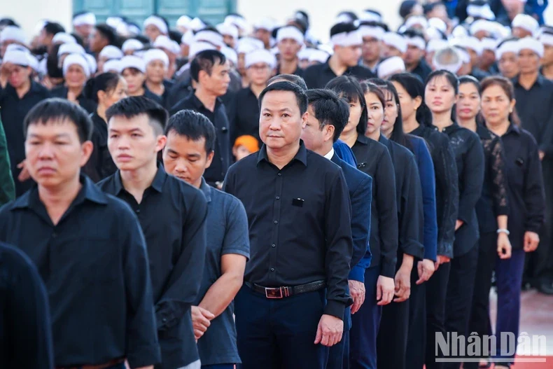 Lễ viếng Tổng Bí thư Nguyễn Phú Trọng