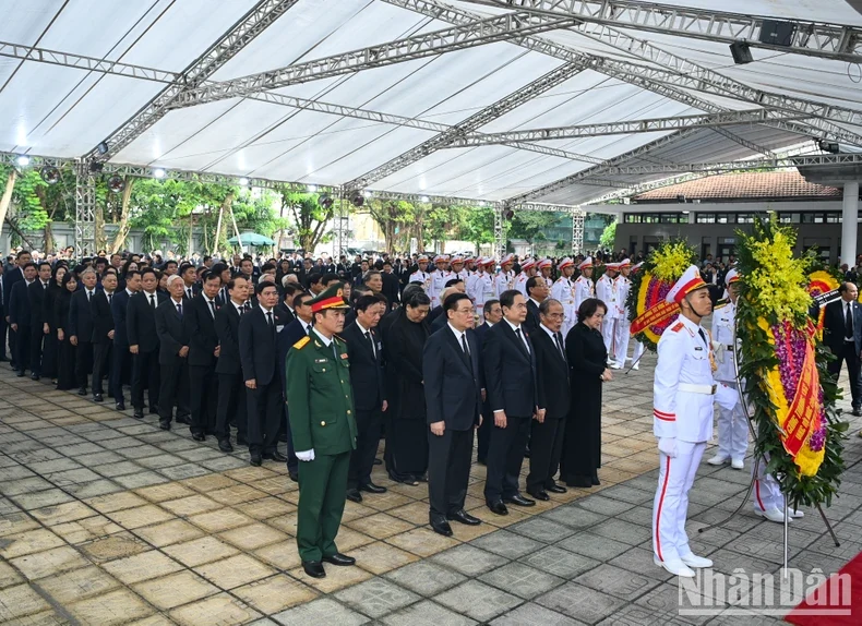 Lễ viếng Tổng Bí thư Nguyễn Phú Trọng