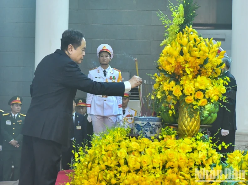 Lễ viếng Tổng Bí thư Nguyễn Phú Trọng