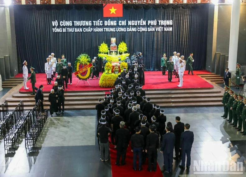 Lễ viếng Tổng Bí thư Nguyễn Phú Trọng