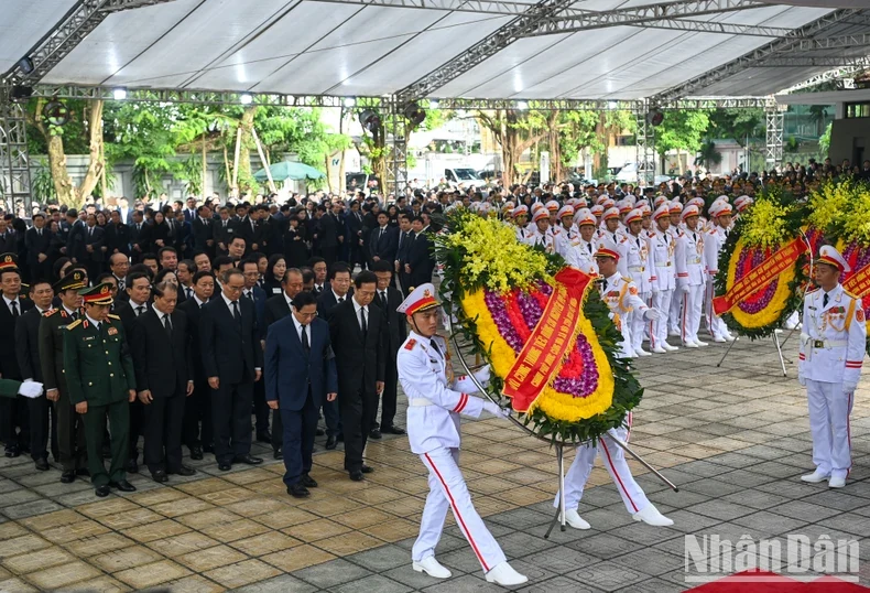 Lễ viếng Tổng Bí thư Nguyễn Phú Trọng