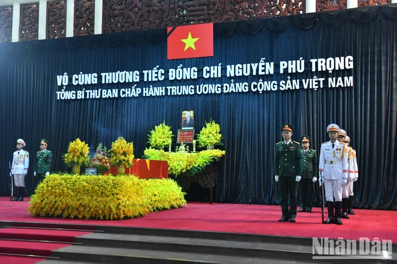 Lễ viếng Tổng Bí thư Nguyễn Phú Trọng