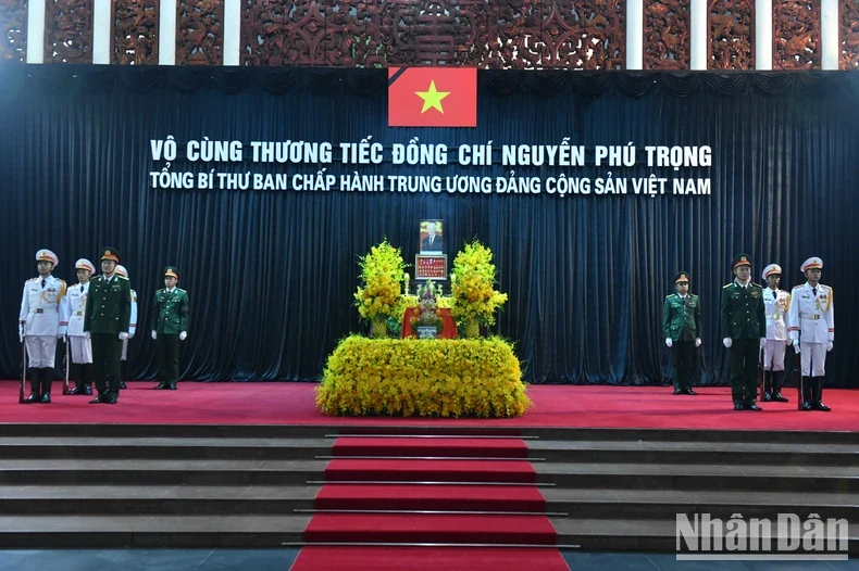 Lễ viếng Tổng Bí thư Nguyễn Phú Trọng