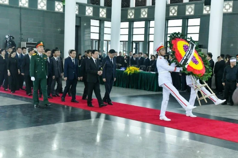 Lễ viếng Tổng Bí thư Nguyễn Phú Trọng