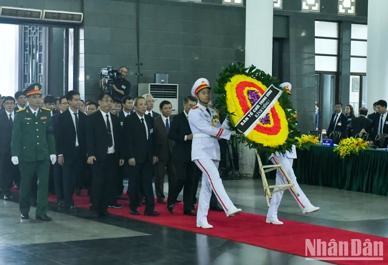 Lễ viếng Tổng Bí thư Nguyễn Phú Trọng