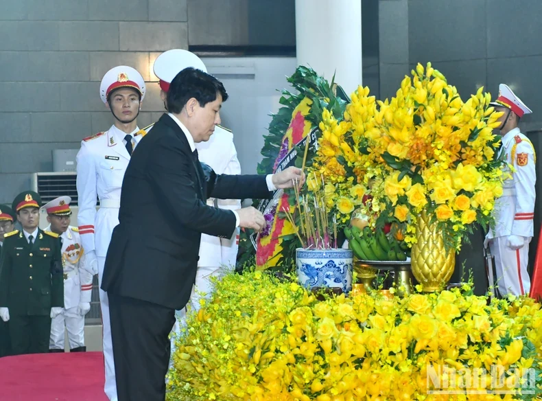Lễ viếng Tổng Bí thư Nguyễn Phú Trọng