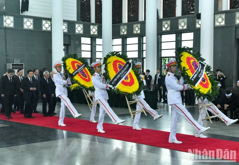 Lễ viếng Tổng Bí thư Nguyễn Phú Trọng