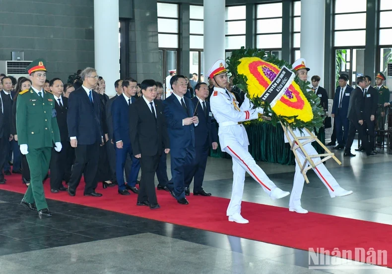 Lễ viếng Tổng Bí thư Nguyễn Phú Trọng