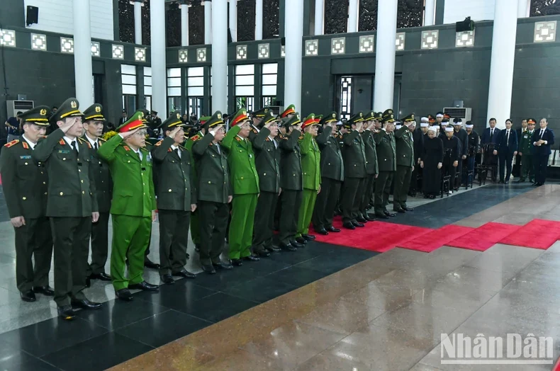 Lễ viếng Tổng Bí thư Nguyễn Phú Trọng