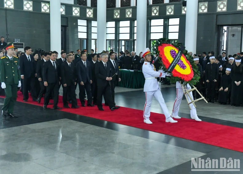 Lễ viếng Tổng Bí thư Nguyễn Phú Trọng