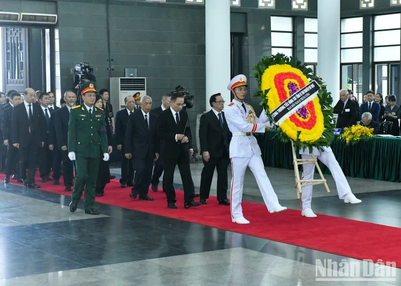 Lễ viếng Tổng Bí thư Nguyễn Phú Trọng