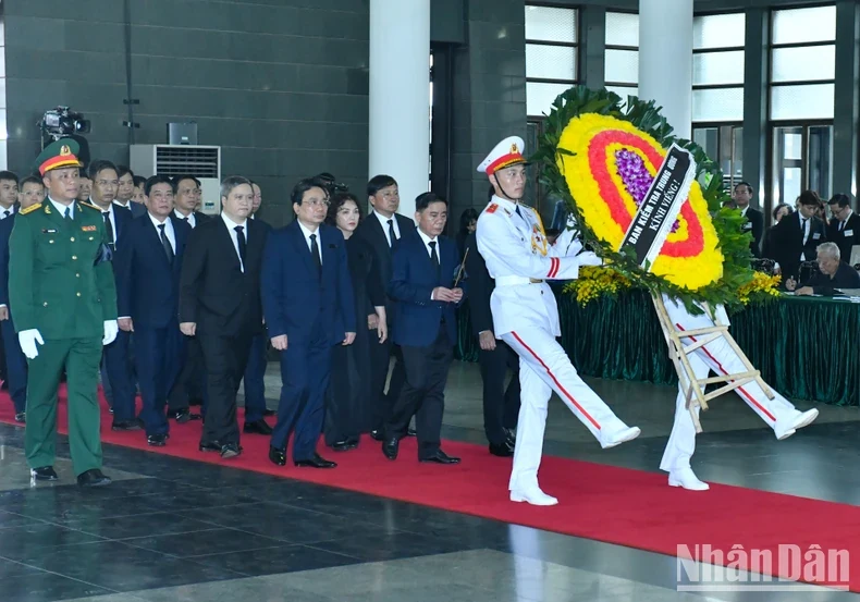 Lễ viếng Tổng Bí thư Nguyễn Phú Trọng