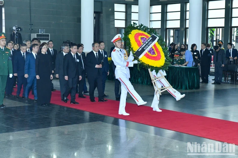 Lễ viếng Tổng Bí thư Nguyễn Phú Trọng