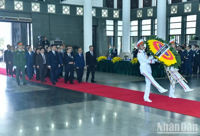 Lễ viếng Tổng Bí thư Nguyễn Phú Trọng