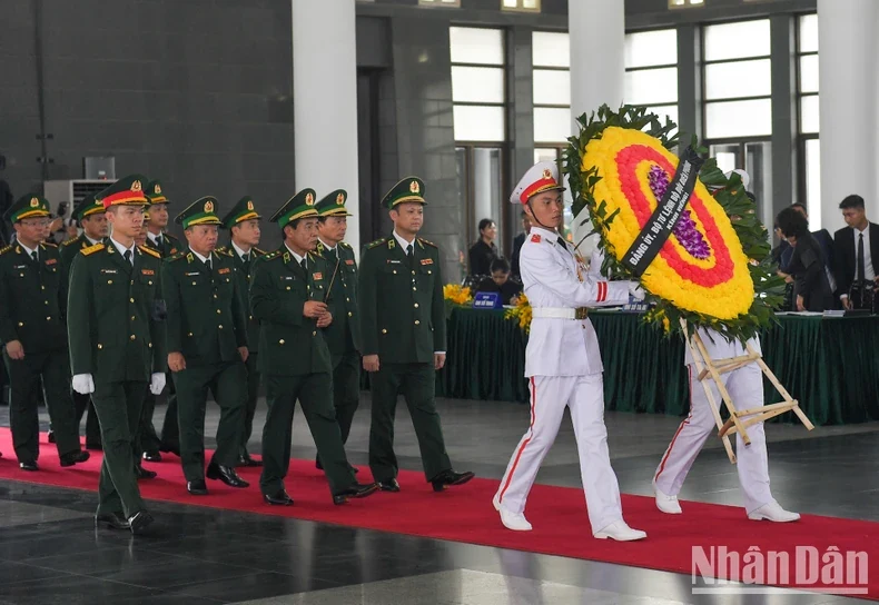 Lễ viếng Tổng Bí thư Nguyễn Phú Trọng