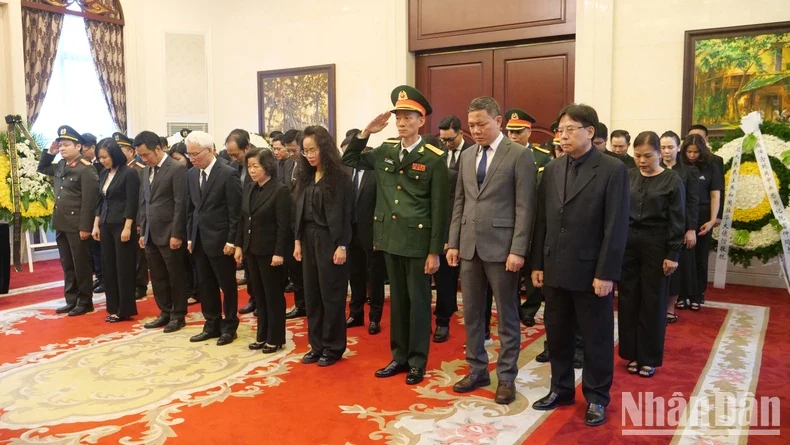 Lễ viếng Tổng Bí thư Nguyễn Phú Trọng