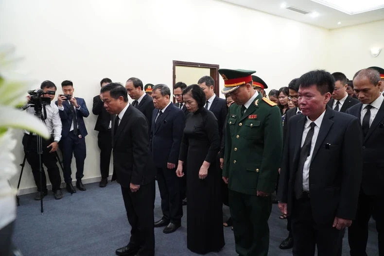 Lễ viếng Tổng Bí thư Nguyễn Phú Trọng