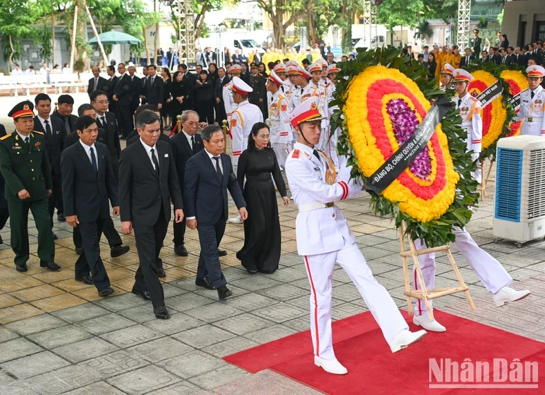 Lễ viếng Tổng Bí thư Nguyễn Phú Trọng