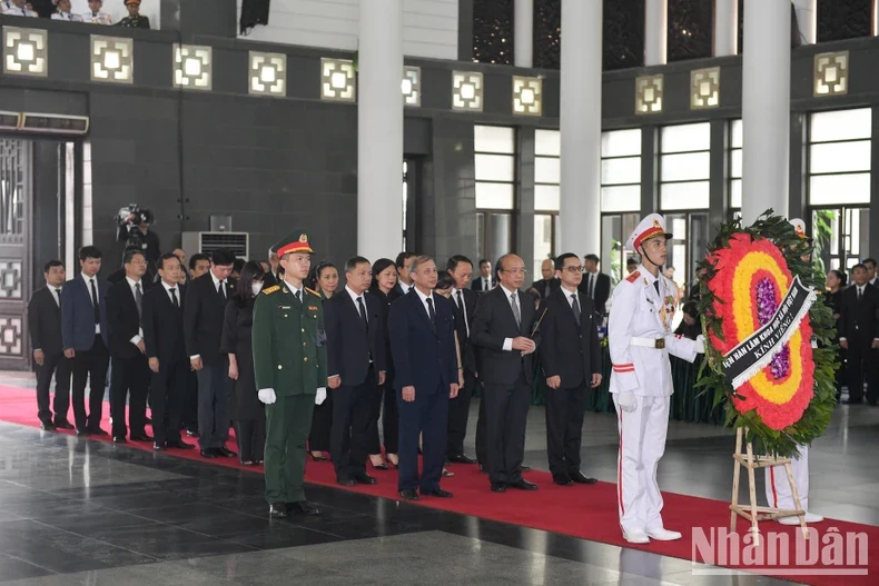 Lễ viếng Tổng Bí thư Nguyễn Phú Trọng