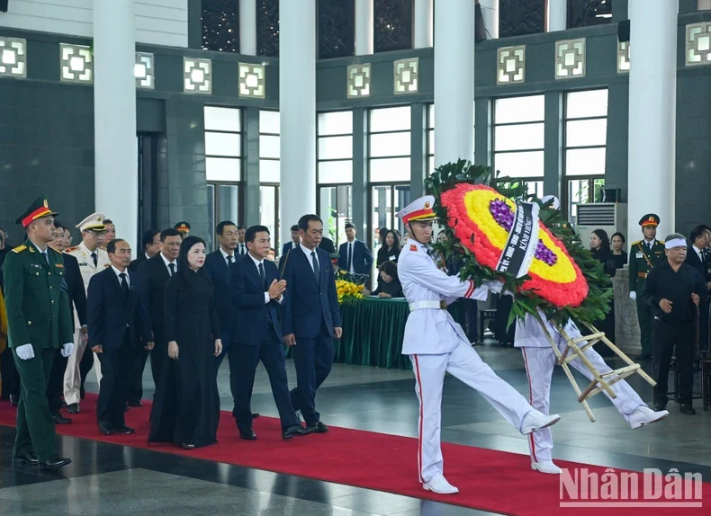 Lễ viếng Tổng Bí thư Nguyễn Phú Trọng