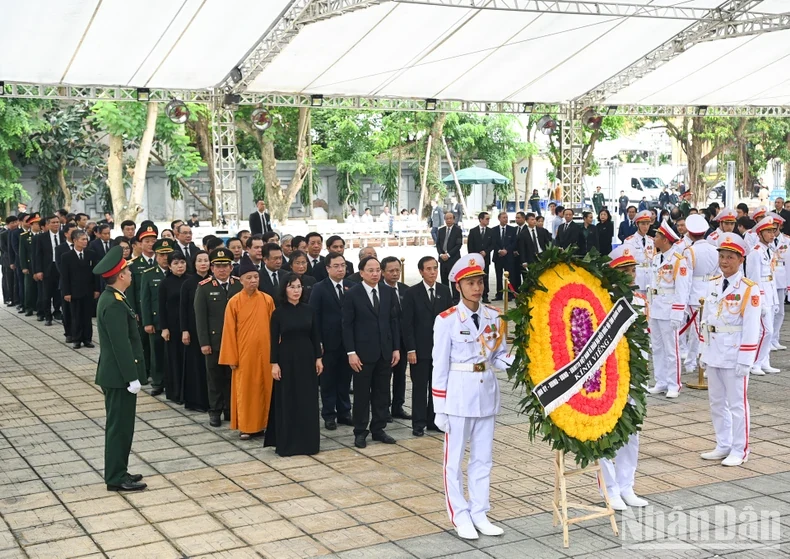 Lễ viếng Tổng Bí thư Nguyễn Phú Trọng