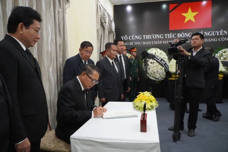 Lễ viếng Tổng Bí thư Nguyễn Phú Trọng