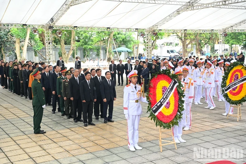 Lễ viếng Tổng Bí thư Nguyễn Phú Trọng