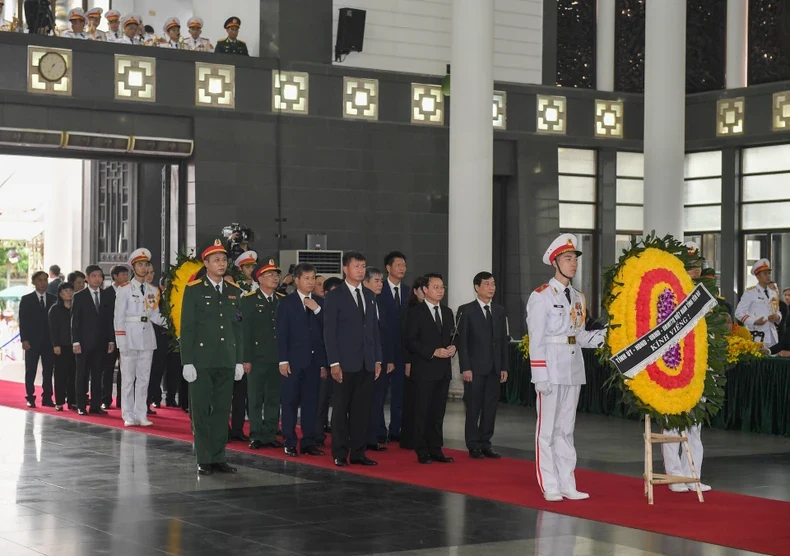 Lễ viếng Tổng Bí thư Nguyễn Phú Trọng