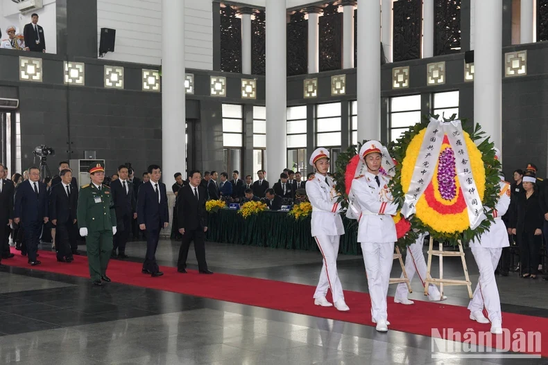 Lễ viếng Tổng Bí thư Nguyễn Phú Trọng
