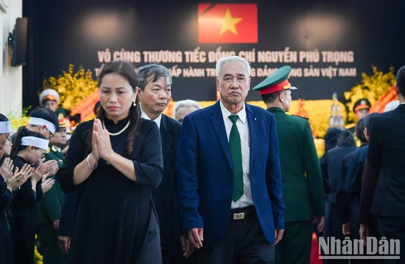 Lễ viếng Tổng Bí thư Nguyễn Phú Trọng