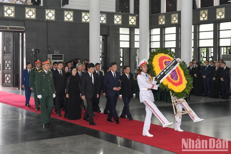 Lễ viếng Tổng Bí thư Nguyễn Phú Trọng