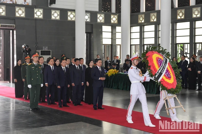Lễ viếng Tổng Bí thư Nguyễn Phú Trọng