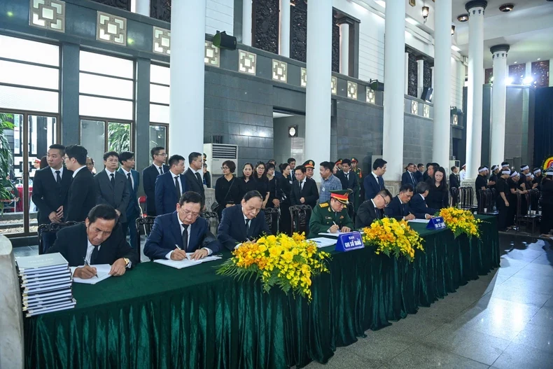Lễ viếng Tổng Bí thư Nguyễn Phú Trọng