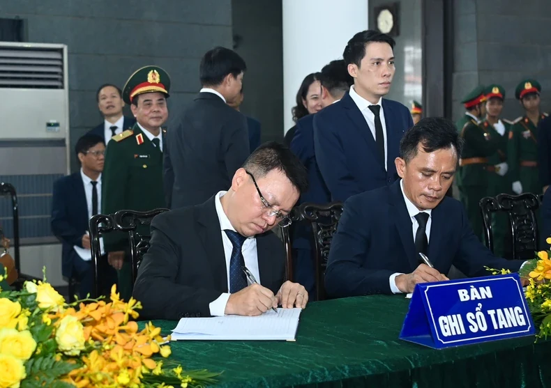 Lễ viếng Tổng Bí thư Nguyễn Phú Trọng