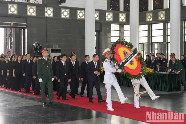 Lễ viếng Tổng Bí thư Nguyễn Phú Trọng