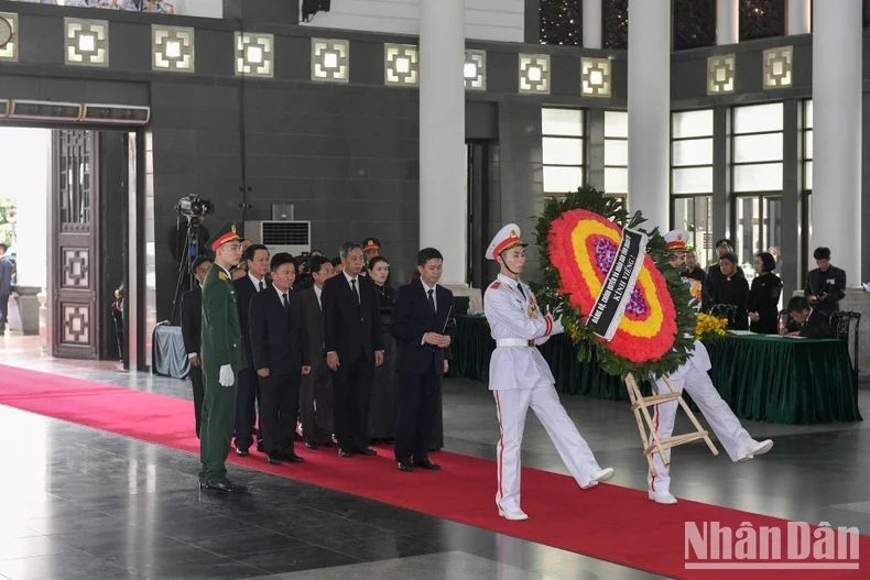 Lễ viếng Tổng Bí thư Nguyễn Phú Trọng