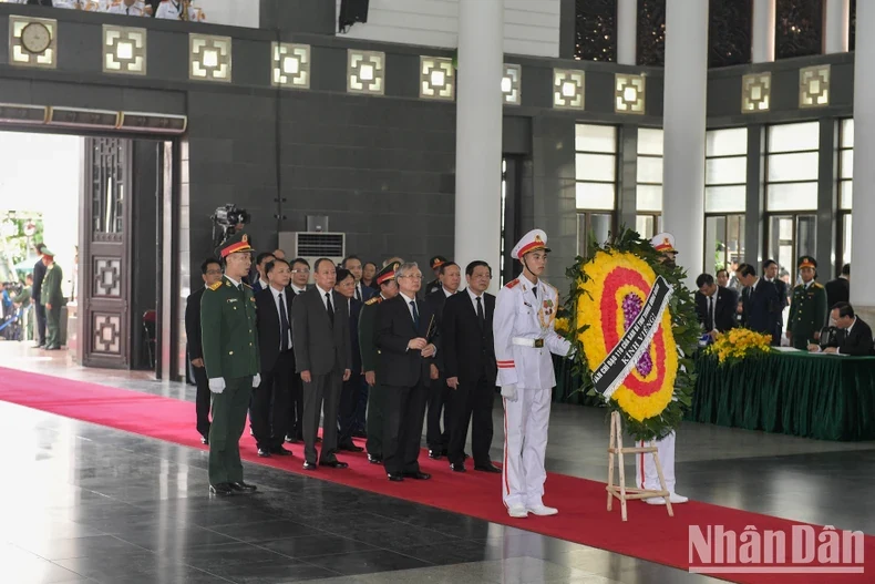 Lễ viếng Tổng Bí thư Nguyễn Phú Trọng
