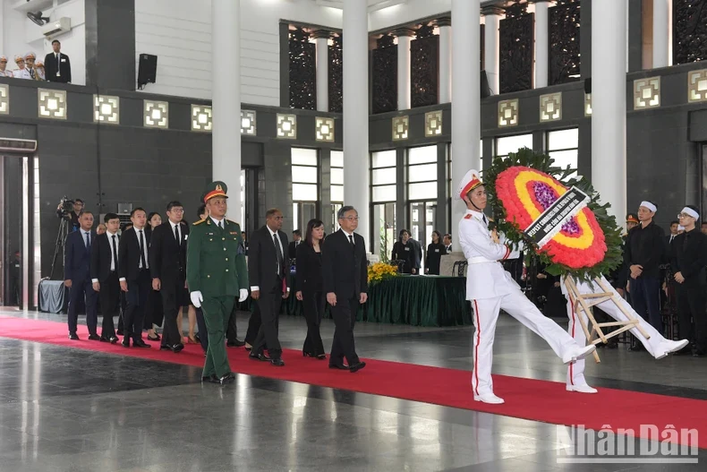 Lễ viếng Tổng Bí thư Nguyễn Phú Trọng